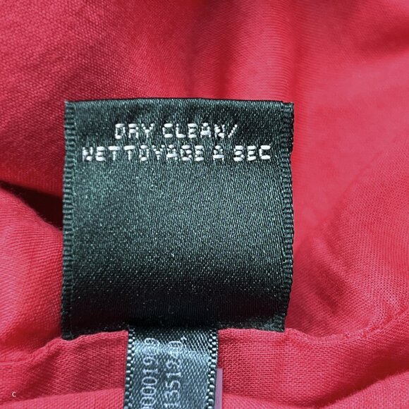 Ralph Lauren Dress Tropical Floral Red Yellow Sleeveless Dress Bow Sz 8P - NWOT - Picture 10 of 10